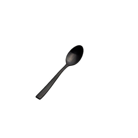 Bon Chef Manhattan, Teaspoon, Matte Finish, 18/10, 6.5" - Black Matte , set of 12 S3000BM